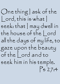 Psalm 27:4
